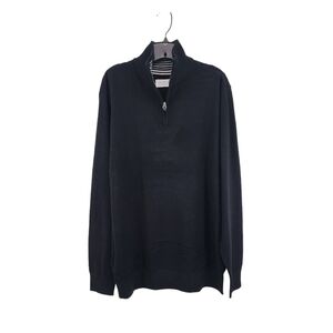 Projek Raw Men's Knit Mock Zip Collar Sweater - Available in Various Sizes